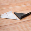 Load Bearing Invisible Triangle Bracket Wall Shelf Bracket With Screws, Specification: 280x170mm Black