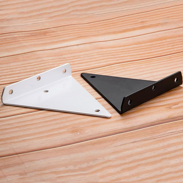 Load Bearing Invisible Triangle Bracket Wall Shelf Bracket With Screws, Specification: 280x170mm Black