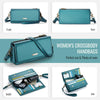 CaseMe ME30 Max Multifunctional Large-Capacity Shoulder Crossbody Phone Bag(Blue Green)