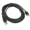 USB 2.0 AM to AF Extension Cable, Length: 5m(Black)
