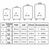 Travel Abrasion-resistant Elastic Luggage Protective Cover Suitcase Dust Covers, Size:22-24 inch(Green Ripple)
