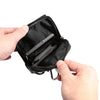 Multi-functional Universal Leather Waist Hanging One-shoulder Mobile Phone Waist Bag For 6.5 Inch or Below Smartphones(Black)