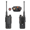 RETEVIS RT82 136-174&400-480MHz 3000CHS Dual Band DMR Digital Waterproof Two Way Radio Handheld Walkie Talkie, EU Plug(Black)