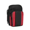 Multifunctional Casual Crossbody Mobile Phone Storage Waist Bag(Red + Black)