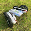 1:24 2.4G Flowering Stunt Car RC Double Deformation Remote Control Car Twisting Rotating Toy Car(White)