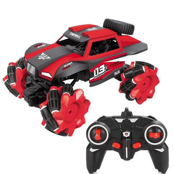 CX-60 2.4G Remote Control Truck Speed Drift Car Toy Cross-Country Racing Handle Remote  (Red)
