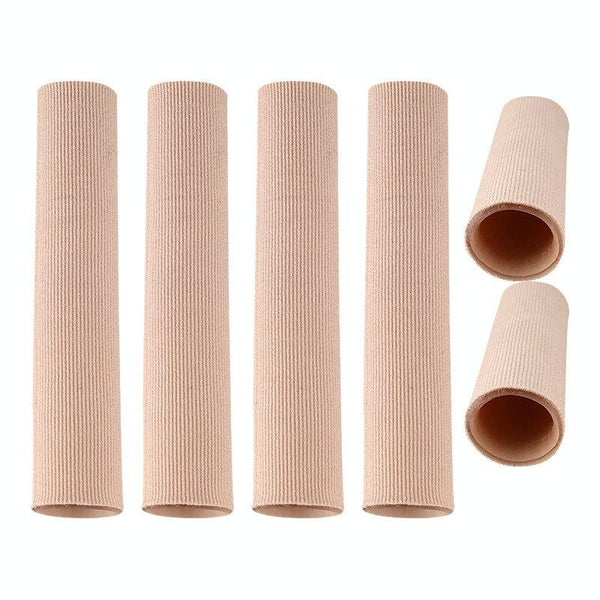 3pcs Toes Fingers Cushion Tube Sleeve Cuttable Silicone Gel Toe Pad For Corns Remover, Size: Small  1.5cm