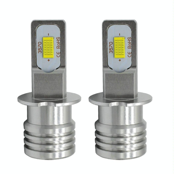 2 PCS H3 72W 1000LM 6000-6500K Super Bright Car Fog Light LED Bulbs, DC 12-24V(White Light)