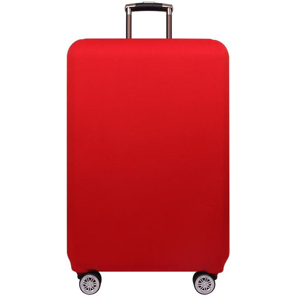 Thickened Wear-resistant Stretch Luggage Dust-proof Protective Cover, Size: M(Red)