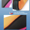 3mm Non-slip Rubber Embossing Texture Sole Solid Color Diving Shoes and Socks, One Pair(Black)