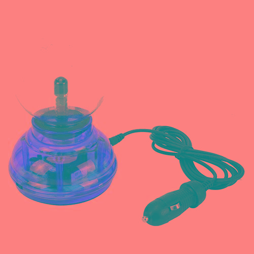 Car Auto Plasma Magic Ball Sphere Lightening Lamp with Hand-Touching Changing Pattern Model(Red)