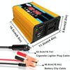 Tang II Generation 12V to 220V 4000W Modified Square Wave Car Power Inverter(Yellow)