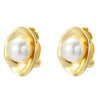 E2208-6 Drag Pearl Baroque Earrings Pearl Ear Clip Women Without Ear Piercing