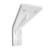 8 inch 20cm Triangle Support Frame Fixed Angle Iron(White)
