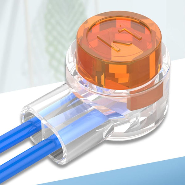 K3 100pcs /Pack Network Cable Telephone Line Connector Moisture-Proof Waterproof Wiring Terminals