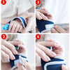 ZT001 Baby Silicone Molar Finger Cots Children Anti-Bite Hand Breathable Thumb Cots Teether Maternal And Baby Products(Red)