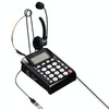 Dual 3.5mm Female to RJ9 PC / Mobile Phones Headset to Office Phone Adapter Convertor Cable, Length: 30cm (Black)