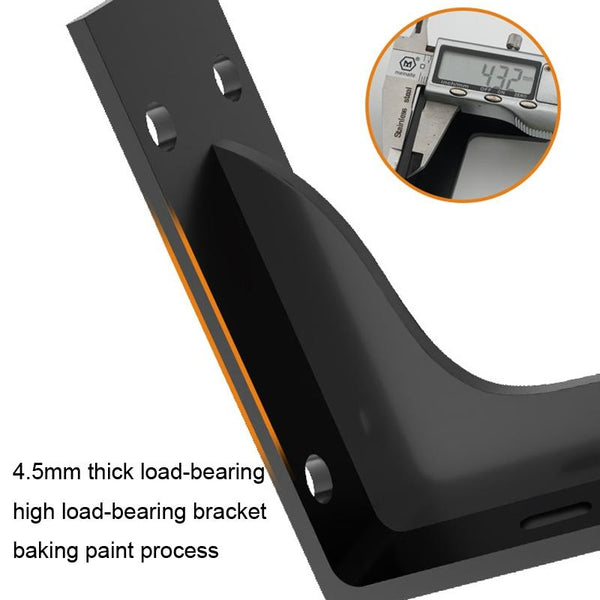 8 inch 20cm Triangle Support Frame Fixed Angle Iron(Black)