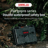 STARTRC Waterproof EVA ABS Dual-layer Suitcase Storage Box For GoPro HERO12 Black /11 Black /10 Black /9 Black (Black)