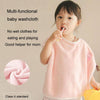 Children Wash Towel Brushing Baby Bib Not Wetsuit Multifunctional Facial Washing Towel, Color: Pink Bunny