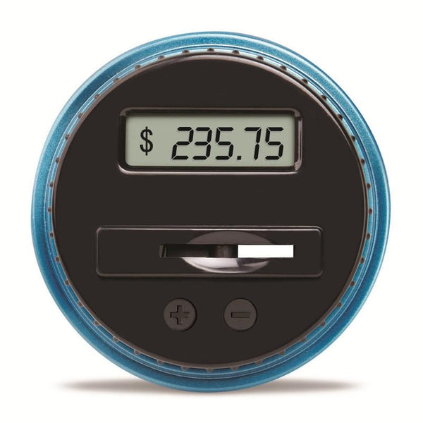 Digital Display Counting Piggy Bank With Lock, Currency: Singapore Dollars