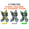 JJR/C R26 2.4G Remote Control Smart Battle Spray Robot, Specification:Double Control(Silver)