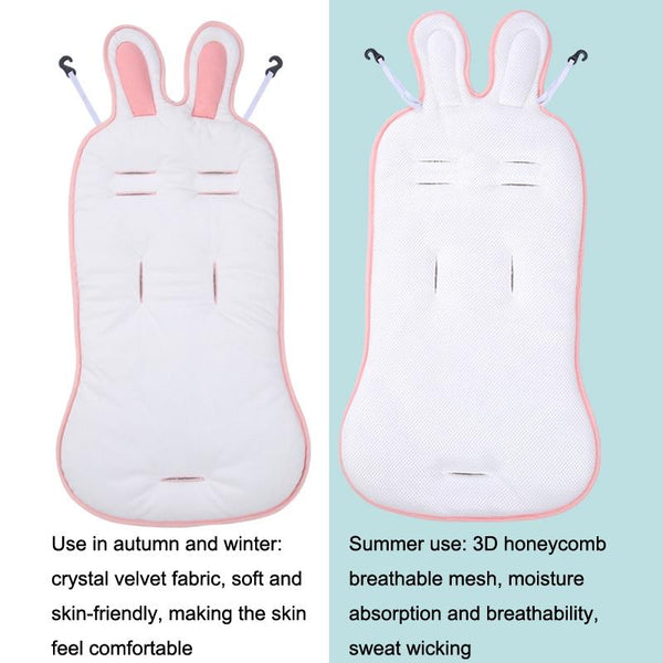 Stroller Cushion Stroller Cotton Pad Baby Safety Seat Warm Cushion Cooling Mat