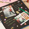 Wooden Cover Baby Growth Commemorative Album Creative Manual Paste Album Book(Pink Growing Tree)