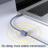JINGHUA U111 USB 2.0 Data Extension Cable Computer Audio/Video Adapter Cord, Size: 5m(Gray)