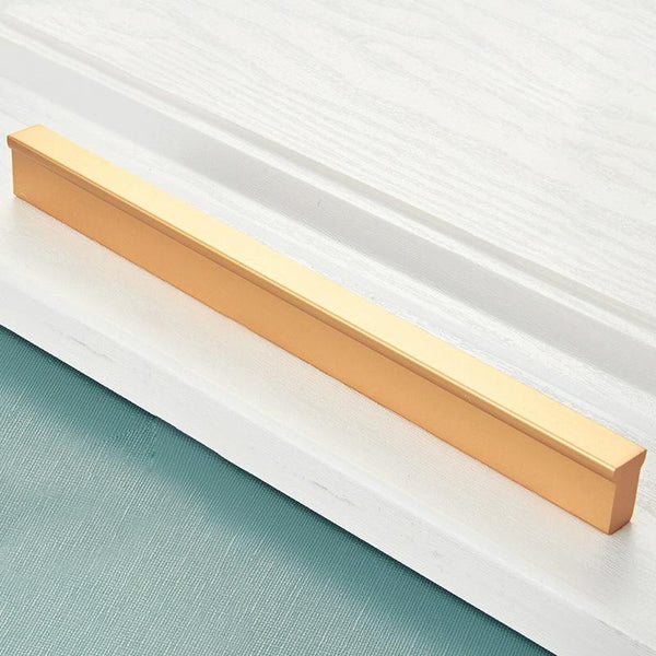 2778-192 Modern Simple Cabinet Door Handle Drawer Wardrobe Handle (Gold)