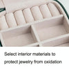 02456 Travel Portable Velvet Jewelry Organizer