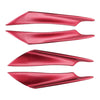 4 PCS Car-Styling Flank Decorative Sticker(Red)