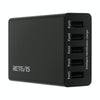 RETEVIS RTC501 40W / 8A 5 Ports USB Multi-function Charger Desktop Charging Station for H-777/RT27/RT7/RT22/H-777S