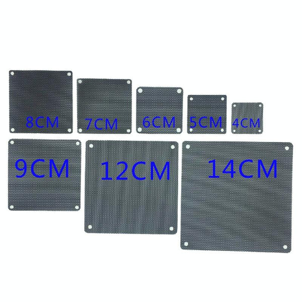 20pcs 14cm Chassis Fan PVC Dust Filter Dust Filter