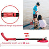 MD3006 Metal Detector Outdoor Treasure Hunter Toys Children Science Detector(Red)