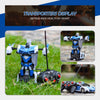 1023 4 Channels Remotely Deformed Car Toy Car(Blue)