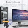 ZK-502L Bluetooth 5.0 12/24V Wireless Stereo Audio Digital Power Amplifier Board 50Wx2 Bluetooth Amp Amplificador, with Shell