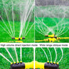 360 Degrees Rotating Watering Device, Style: With 4 PCS 1 inch Connector