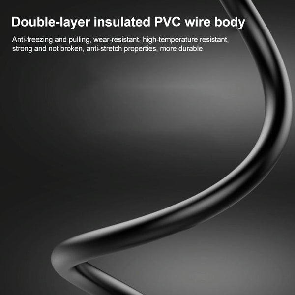 12V DC Power Cable 0.3m Male to Male/Female