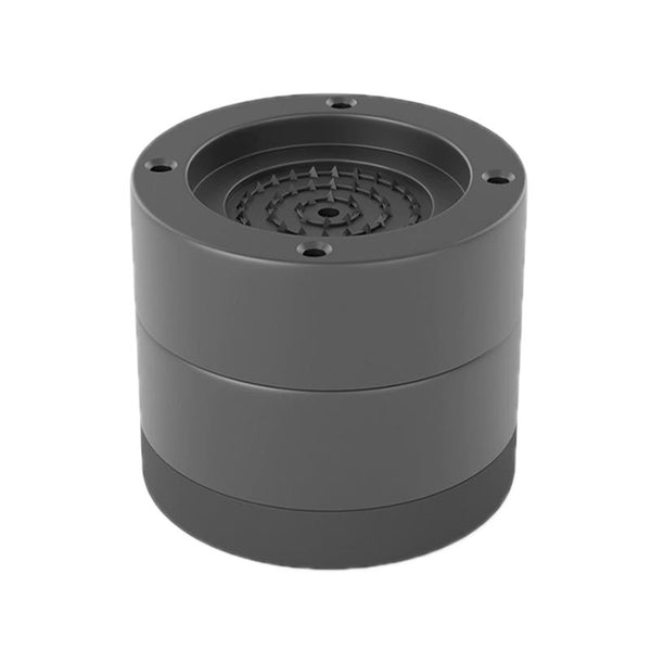 Washing Machine Base Non-Slip Heightening Fixed Shock-Absorbing Foot Pads, Color: Black 6cm