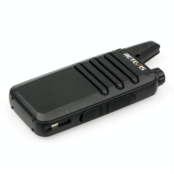 RETEVIS RT22 Hotel Mini Charging Two-Way Wireless Intercom Walkie Talkie(US Frequency with Plug)