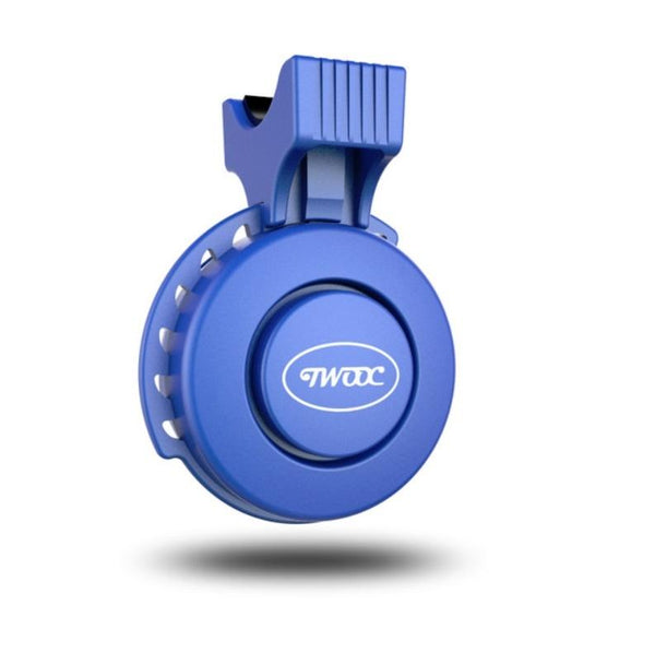 Twooc T-002 120dB Bicycle Scooter Accessories Equipped Electric Bell USB Charging Horn(Blue)