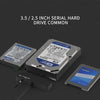 Blueendless US35 USB3.0 To SATA Adapter 2.5 / 3.5-Inch Hard Drive SSD Reader, Spec: USB3.0 AU Plug