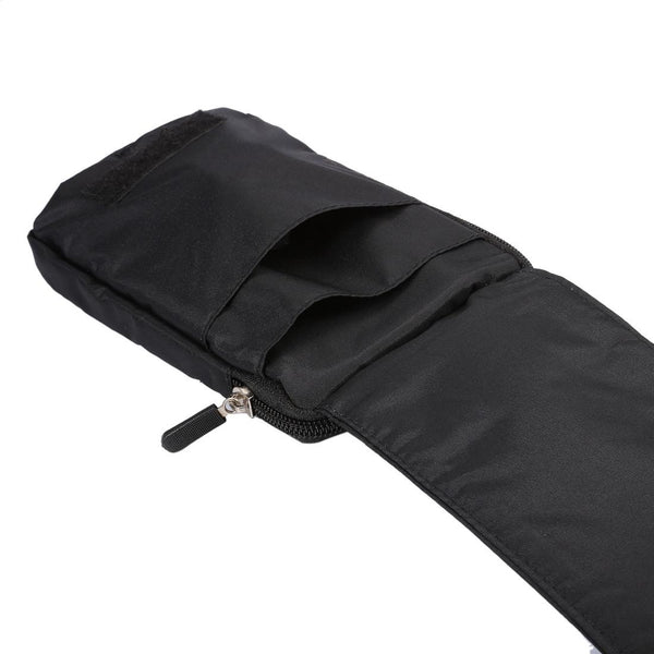 6.4 inch Multifunctional Waterproof Canvas Sports Storage Waist Packs / Phone Cases / Hiking Bag / Camping Bag with Hanging Hook for iPhone 7 Plus / 6S Plus / Galaxy S7 Edge+ / Galaxy Note 8(Black)