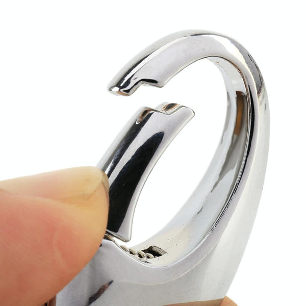 Car Metal Key Holder With Two Rings(Black)