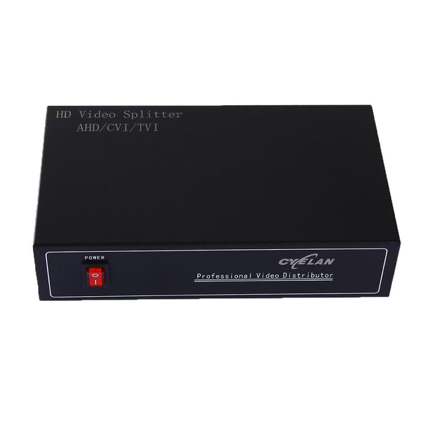4-in-8 AHD/CVI/TVI Video Splitter, 300MHz, BNC
