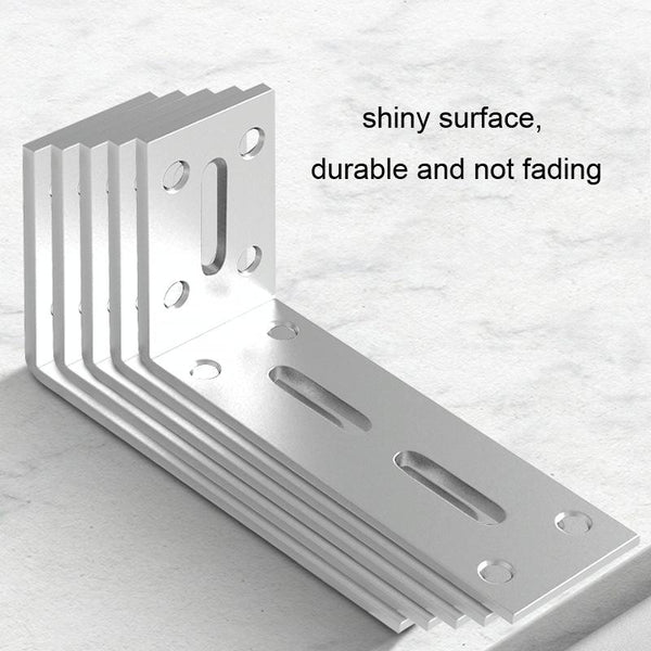 Thickened Angle Code Right Angle Hanging Cabinet Partition, Style: Large White
