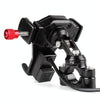 360 Degree Rotating Motorcycle Mobile Phone Holder with USB charger, Suitable for 3.5-6.6 inch Phones