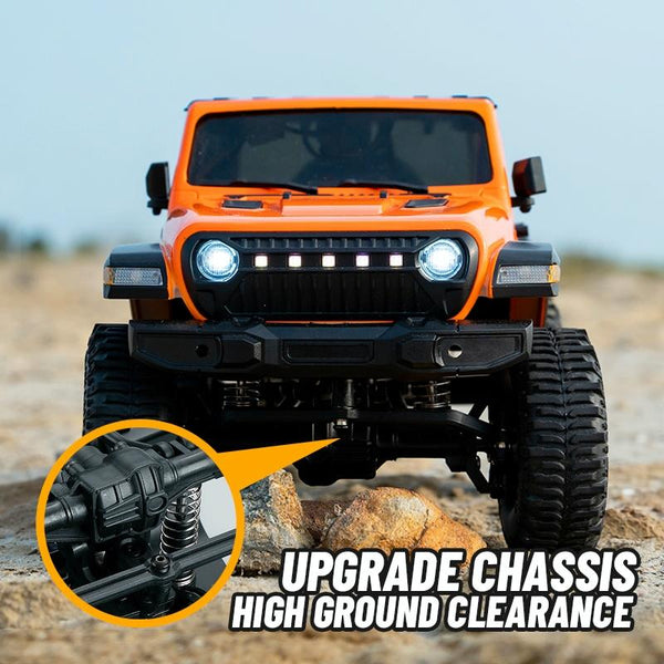 JJR/C C8801 4WD Drive Off-road Climbing Remote Control Vehicle(Orange)