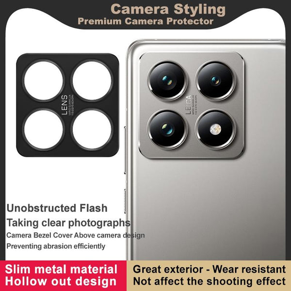 For Xiaomi 14T Pro IMAK Metal Camera Lens Protector Cover